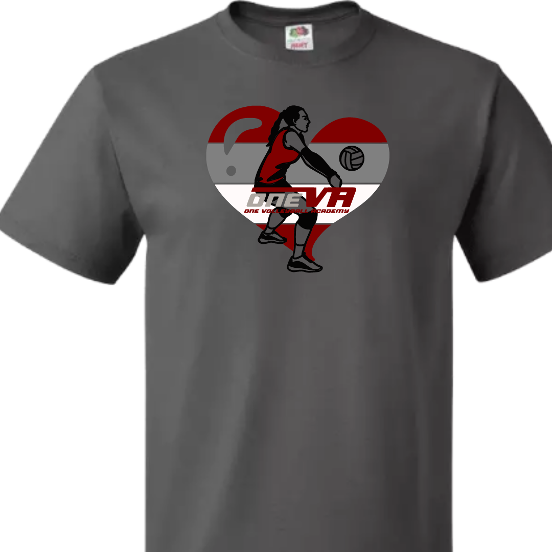 OneVA Heart player Tee