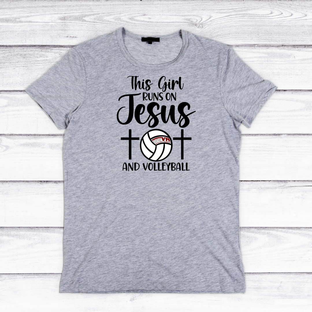 OneVA Jesus and Volleyball Tee